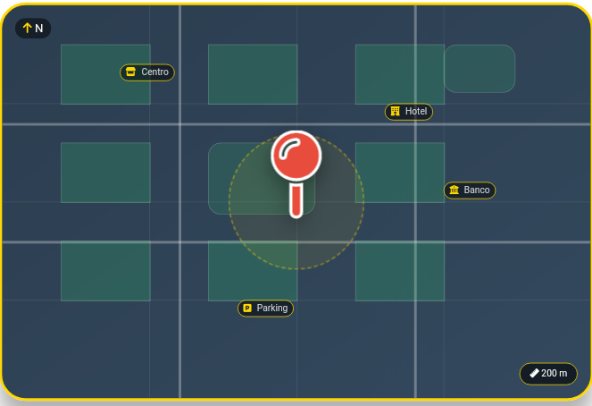 Mapa de ubicación - Ejemplo